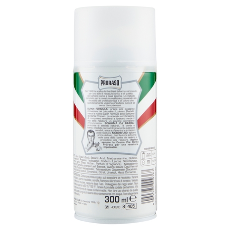 Proraso Schiuma da Barba Pelli Sensibili 300 ml